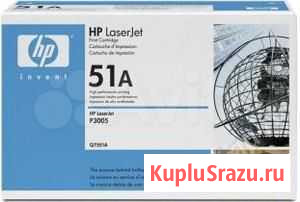 Картридж HP Q7551A, LJ P3005/ M3035mfp/ M3027mfp Красноярск - изображение 1