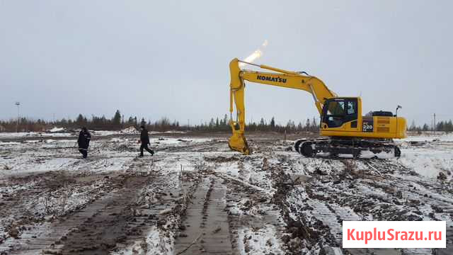 Услуги гусеничного экскаватора komatsu (болотник) Водный - изображение 1