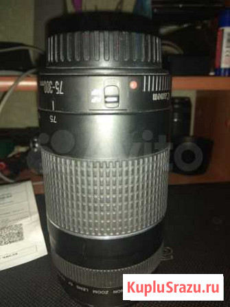 Canon lens EF 75-300 mm 1: 4-5.6 Котлас - изображение 1