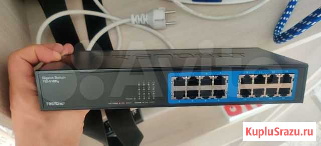 Коммутатор (switch) TrendNet teg s16dg Химки - изображение 1