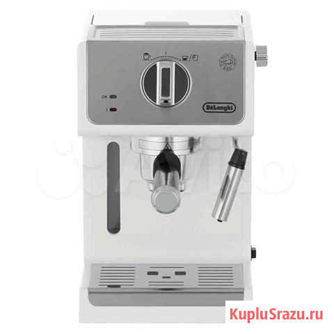 Кофеварка рожкового типа DeLonghi ECP33.21.W Пермь - изображение 1