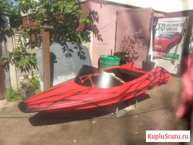 Спортивный стеклопластиковый катер с мотором Санкт-Петербург - изображение 1