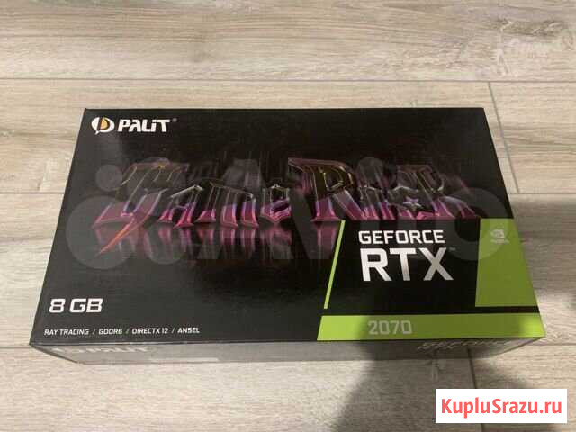 Palit RTX2070 GameRock 8GB Гарантия днс Ангарск - изображение 1