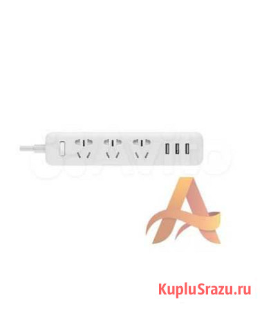 Удлинитель Xiaomi Mi Power Strip (3 розетки 3 USB) Набережные Челны - изображение 1