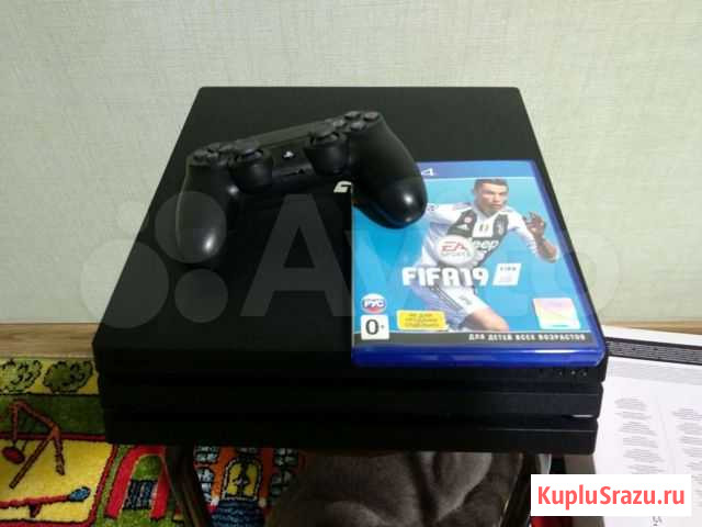 7.02 Sony PS4 PRO 1tb CUH-7108B идеал Чебоксары - изображение 1
