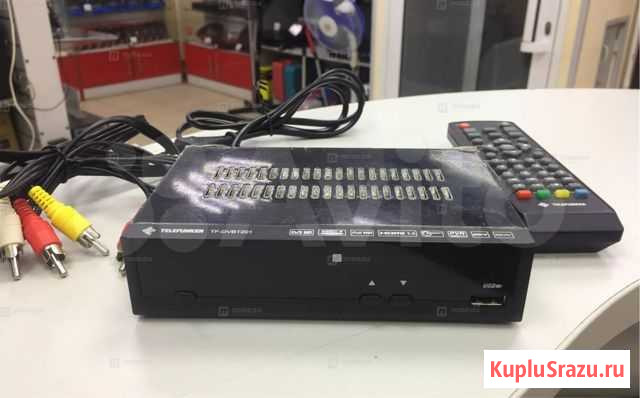 Тв-приставка Telefunken (ст18) Нижнекамск - изображение 1