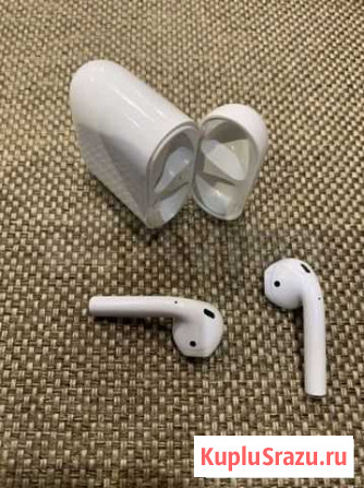 Наушники apple airpods оригинал Уфа - изображение 1
