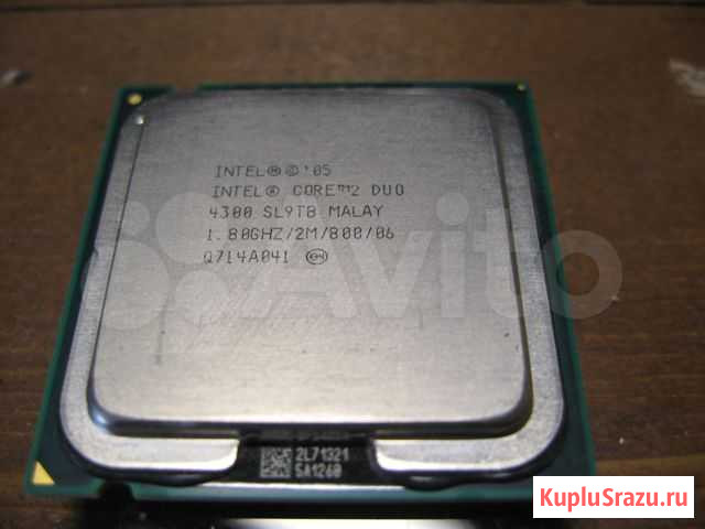 Процессор intel Core 2 Duo 4300 Санкт-Петербург - изображение 1