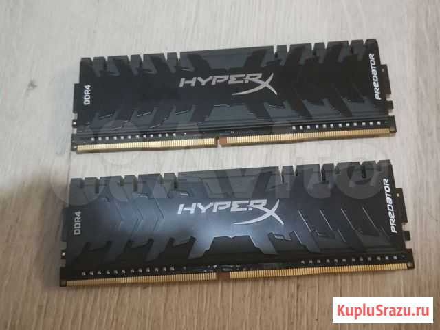 Оперативная память HyperX Predator 16gb ddr4 3000m Туапсе - изображение 1