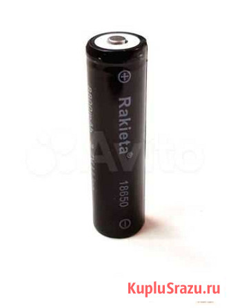 Аккумулятор 18650 Rakieta 3.7V Казань - изображение 1