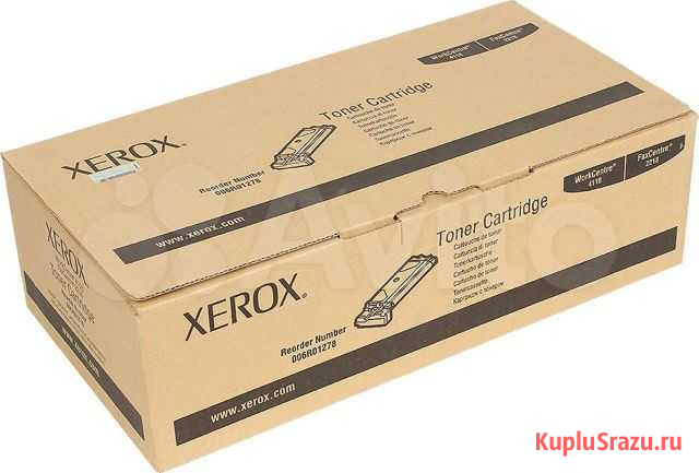 Тонер-картридж Xerox 006R01278, чер лазерный Астрахань - изображение 1