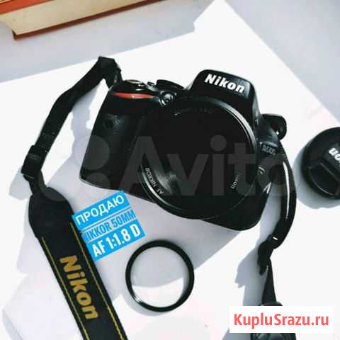 Объектив Nikon AF Nikkor 50mm 1:1.8D Воронеж - изображение 1