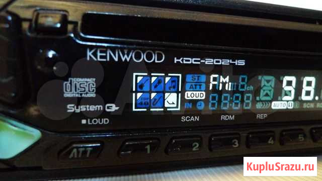 Автомобильная магнитола Kenwood KDC-2024S Japan Феодосия - изображение 1