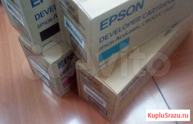 Картриджи Epson AcuLaser C900/C1900 комплект Красноярск - изображение 1