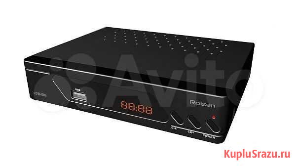 Цифровоя приставка DVB-T2 Rolsen RDB-508 Краснодар - изображение 1