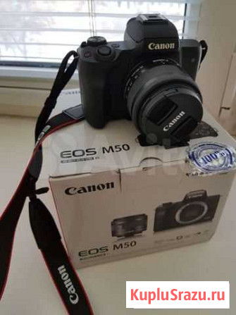Цифровой фотоаппарат Canon M50 15-45 IS STM Тюмень - изображение 1