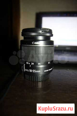 Фотообъектив Canon EF-S 18-55mm 3.5-5.6 IS Котельниково - изображение 1