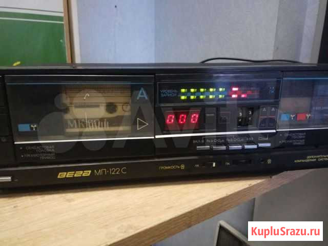 Дека кассетная Вега мп122С Новосибирск - изображение 1