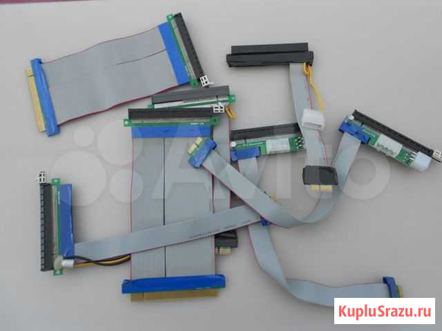 Кабель удлинительный Riser card 18см PCI-Ex16 M Моршанск - изображение 1