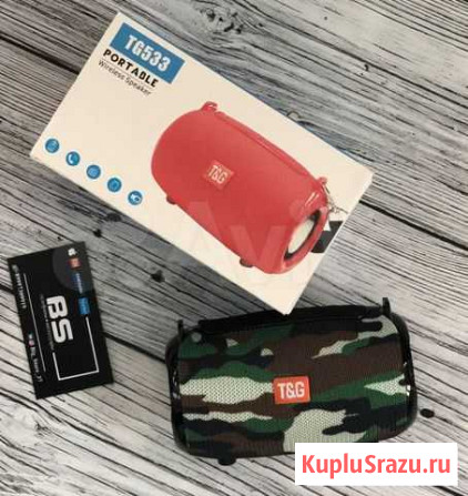 Беспроводная колонка T&G TG-533 (хаки) новая Иваново - изображение 1