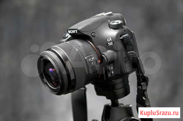 Зеркальный Sony SLT-A58 + 4 объектива в идеале Красноярск - изображение 1