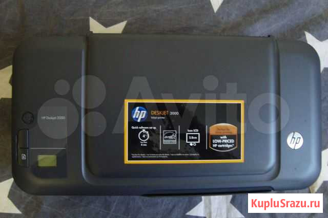 Струйный принтер HP deskjet 2000 J210A Вологда - изображение 1