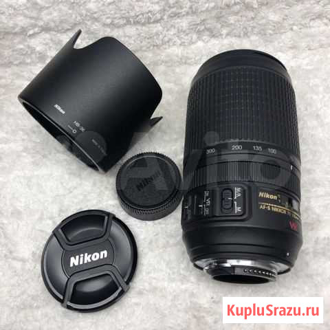 Nikon 70-300 mm VR стабилизатор Челябинск - изображение 1