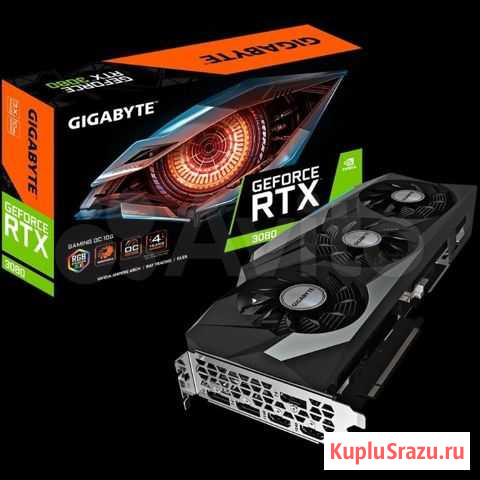 Видеокарта Gigabyte RTX 3080 Gaming OC Иркутск - изображение 1