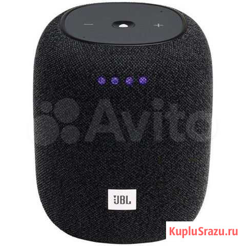 Умная колонка JBL Link Music Yandex Black Астрахань - изображение 1