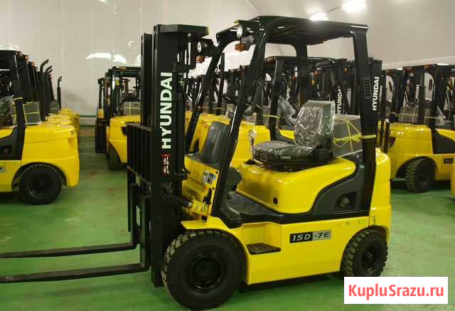 Дизельный погрузчик Hyundai 15D-7E, 1,5 тн, новый Омск - изображение 1