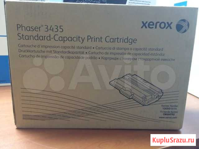 Картридж Xerox Ph 3435 (106R01414) Иркутск - изображение 1