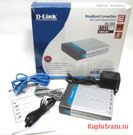 Маршрутизатор adsl DSL-500T Пермь - изображение 1