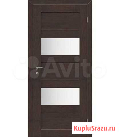 Дверь межкомн венге и капучино новые комплектом Мурино - изображение 1