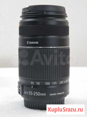 Canon 55-250 IS II (новый) Иркутск - изображение 1