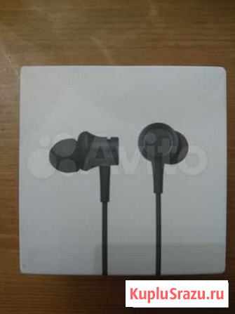 Наушники Xiaomi Mi In-Ear Headphones Basic (Fresh) Чебоксары - изображение 1