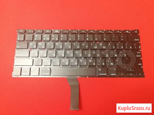 003303 Клавиатура для ноутбука Apple A1369 2011+ ч Омск - изображение 1