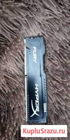Хайперх Оперативная память ddr4 16gb 2 планки по 8 Ханты-Мансийск - изображение 1