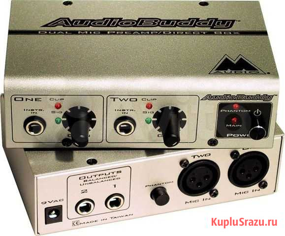 M-Audio AudioBuddy внешний микрофонный и гитарный Ростов-на-Дону - изображение 1