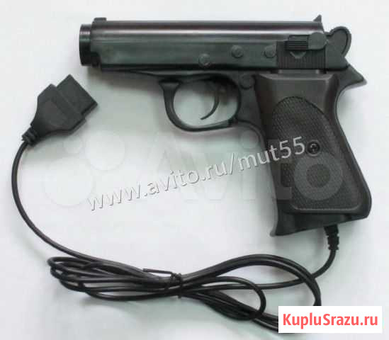 Пистолет Dendy 8 bit широкий разъем (15P) Омск - изображение 1