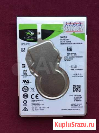 500 гб Жесткий диск Seagate BarraCuda (ST500LM030) Ульяновск - изображение 1