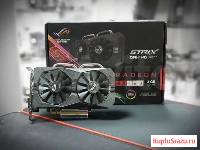 Radeon RX460 4Gb Asus Strix Симферополь - изображение 1