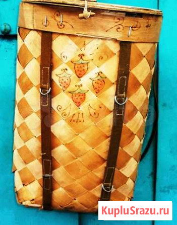 Короб берестяной для грибника Одинцово - изображение 1