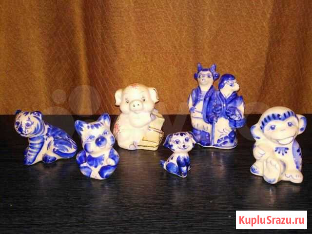 Новые Сувениры Гжель пакетом Копейск - изображение 1