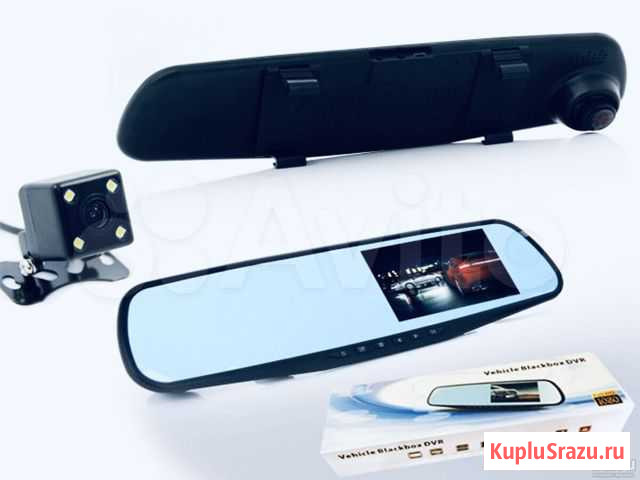 Зеркало видеорегистратор с двумя камерами Кинешма - изображение 1