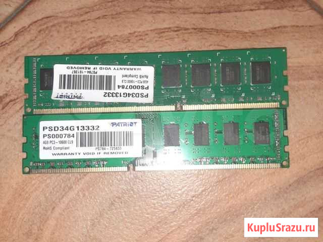 Оперативная память ddr3 4 gb Благовещенск - изображение 1
