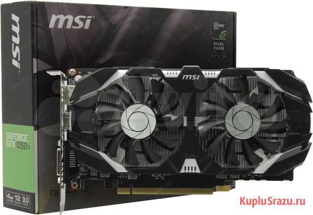 Видеокарта gtx 1050 ti 4gb Омск - изображение 1