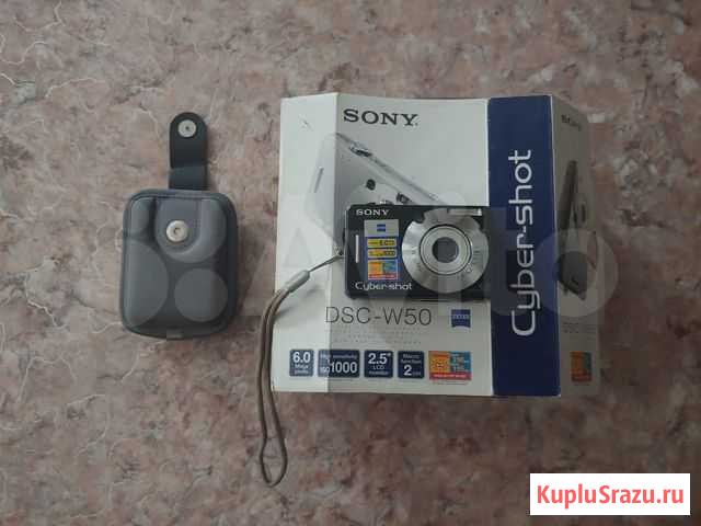 Компактный фотоаппарат Sony Cyber-Shot DSC-W50 Красноярск - изображение 1