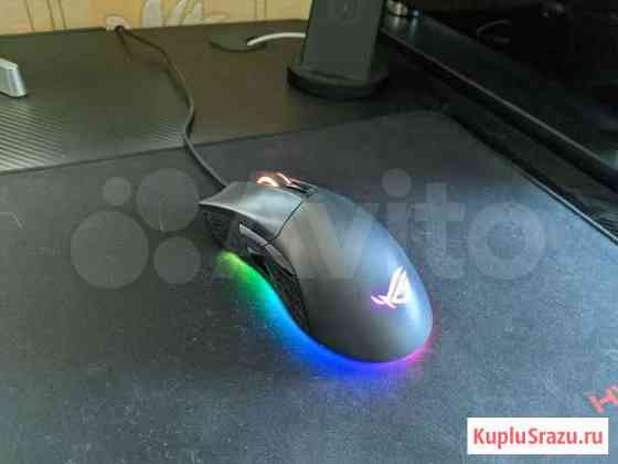 Мышь asus ROG Gladius II Origin Black Шуя