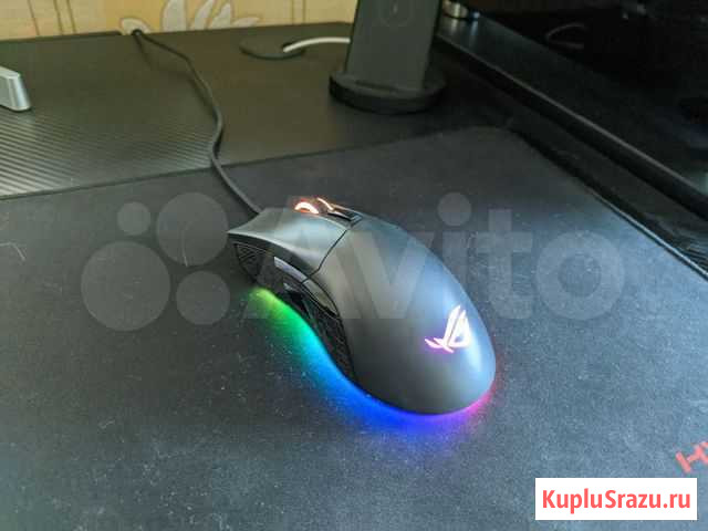 Мышь asus ROG Gladius II Origin Black Шуя - изображение 1