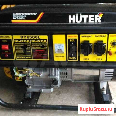 Бензиновый генератор huter 6500 Пенза - изображение 1